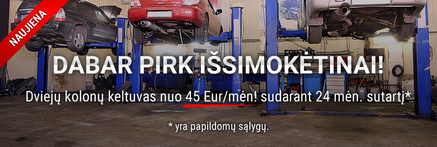 Pirk išsimokėtinai!